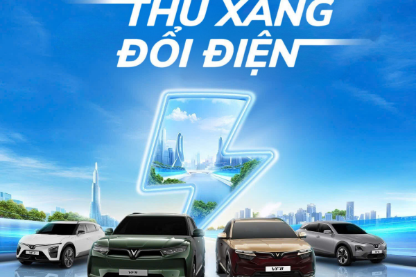 VINFAST TRIỂN KHAI CHÍNH SÁCH ƯU ĐÃI ĐẶC BIỆT CHO KHÁCH HÀNG ĐỔI XE XĂNG LÊN ĐỜI XẾ ĐIỆN THÔNG MINH