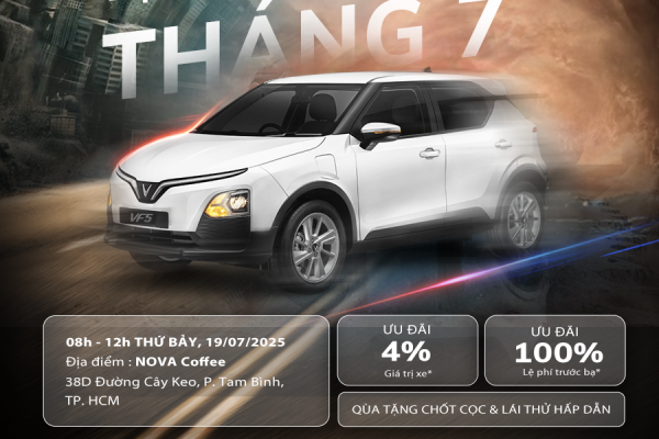 [SỰ KIỆN LÁI THỬ ] CHẠM CÔNG NGHỆ - MỞ TƯƠNG LAI XANH