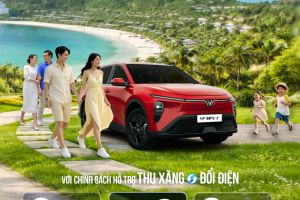 VINFAST MPV 7: XĂNG TĂNG KHÔNG LO VÌ ĐÃ CÓ CHÍNH SÁCH HỖ TRỢ THU XĂNG - ĐỔI ĐIỆN CỰC CHẤT