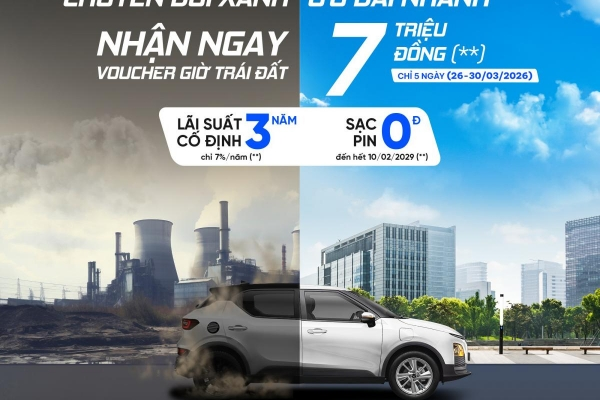 VF 5: CHUYỂN ĐỔI XANH - ƯU ĐÃI NHANH