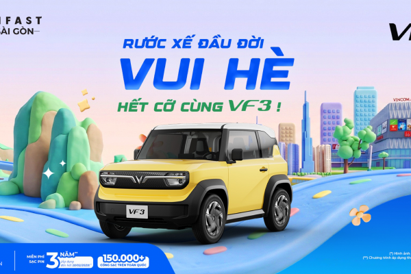 RƯỚC XẾ ĐẦU ĐỜI - VUI HÈ HẾT CỠ CÙNG VF 3